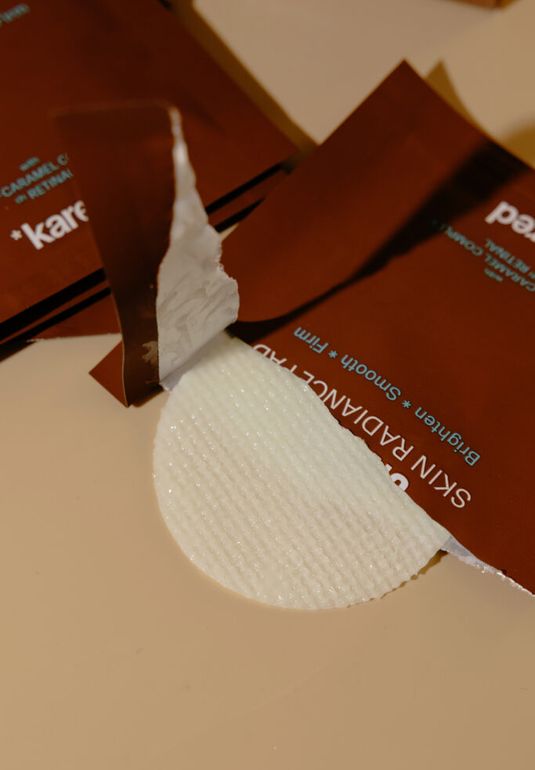 Тонер-диски для сияния кожи *kared Unsweet Skin Radiance Pad 60 мл (15 шт)