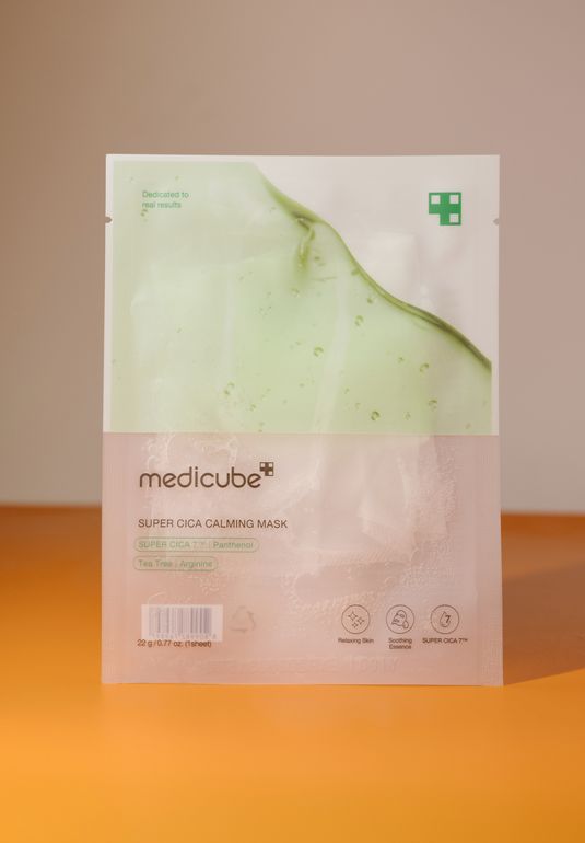 Тканевая маска для лица с центеллой medicube Super Cica Calming Mask 22г