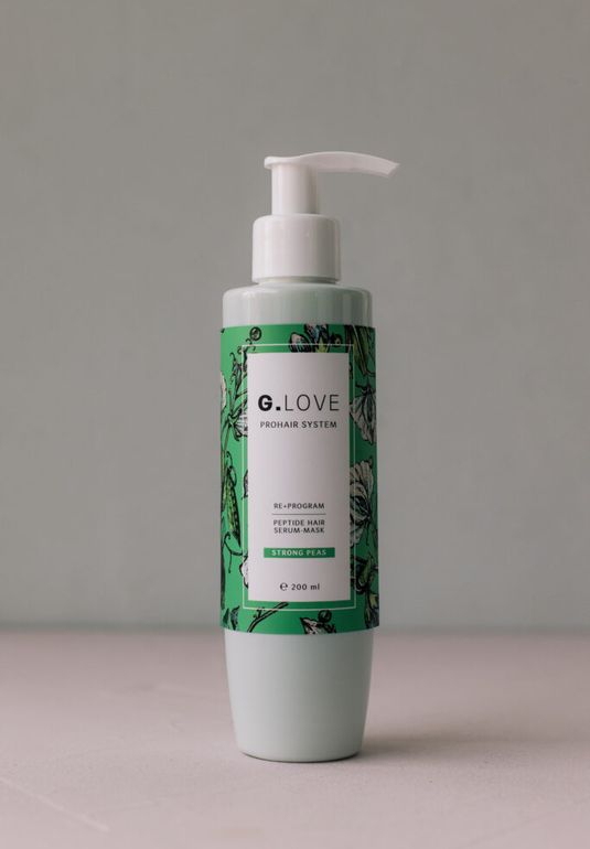 Маска-концентрат для волос с пептидами G.LOVE Peptide-Hair Serum-Mask Strong Peas 200ml