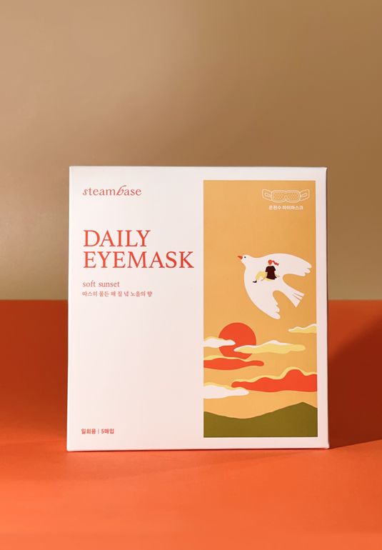 Набор паровых масок для глаз Steambase Daily Eyemask [Soft Sunset] 5*50g