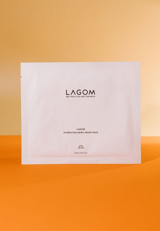 Увлажняющая маска для лица Lagom Hydrating Dewy Mask Pack 27ml