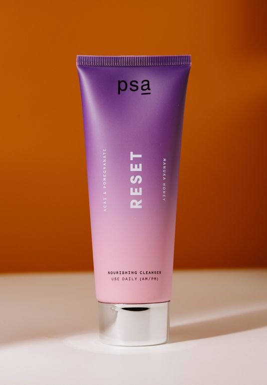 Крем-гель для умывания с манукой и ягодами асаи PSA RESET: Acai & Manuka Honey Nourishing Cleanser 100мл