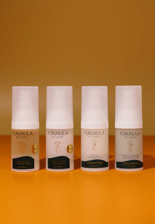 Дорожный набор для проблемной кожи FORMULA Dr. Lyuter Anti-Acne Travel Kit 15ml*4