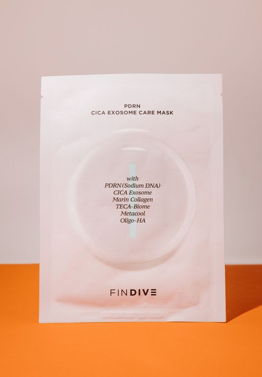Маска для лица с ПДРН FINDIVE PDRN Cica Exosome Care Mask 30g
