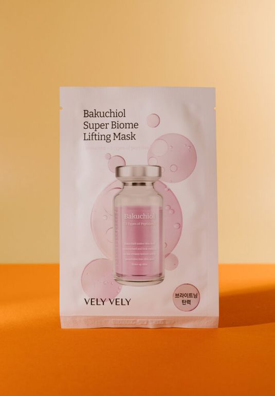 Лифтинг-маска с бакучиолом Vely Vely Bakuchiol Super Biome Lifting Mask 20g