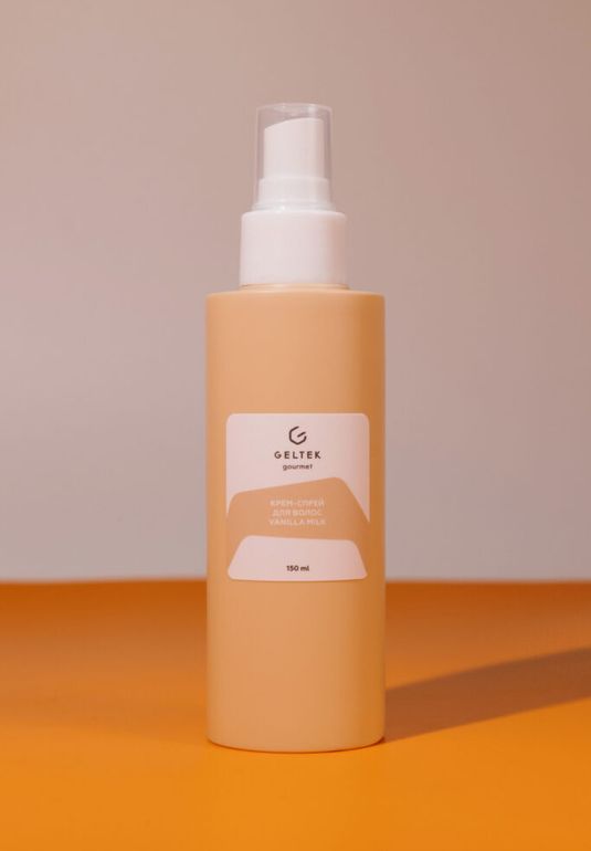 Крем-спрей для волос с ароматом ванильного молока Geltek Vanilla Milk 150ml