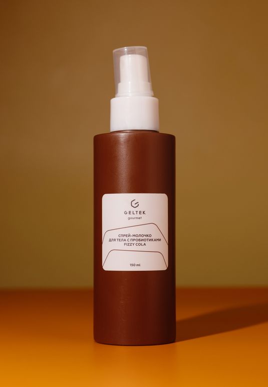 Спрей-молочко для тела с пробиотиками и ароматом Fizzy Cola Geltek 150ml
