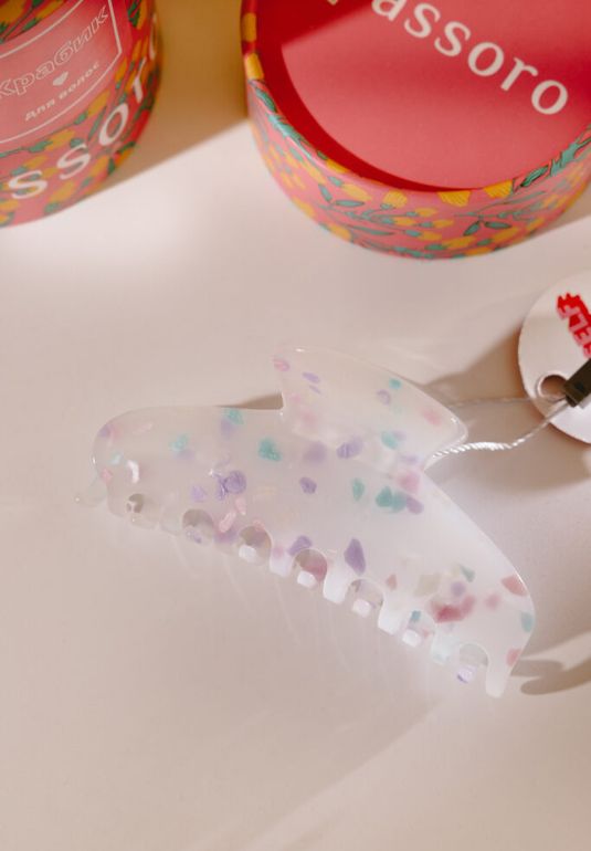 Краб для волос - Сирень Assoro 