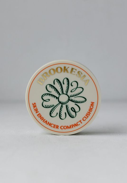 Кушон [02 Мягко-Розовый]  BROOKESIA Skin Enhancer Compact Cushion SPF 40 PA++ [02 Soft Rosy]12g 