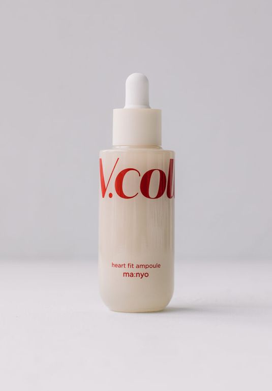 Регенерирующая сыворотка на основе 53.9% растительного коллагена Manyo VCollagen Heart Fit Ampoule 50ml