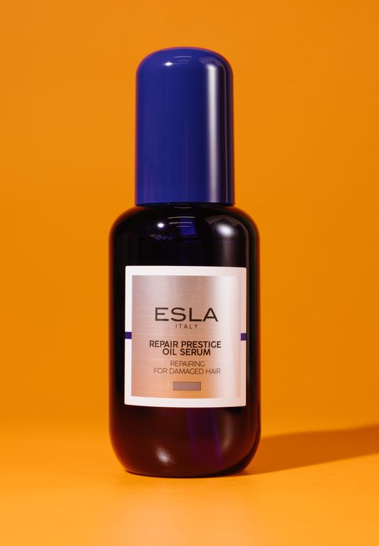 Восстанавливающее масло-сыворотка для блеска и защиты повреждённых волос ESLA Italy Repair Prestige Oil Serum 100ml