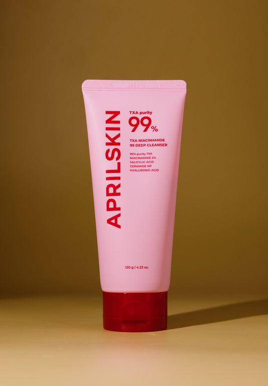 Пенка с транексамовой кислотой APRILSKIN TXA Niacinamide Toning Shot 99 Deep Cleanser 120g