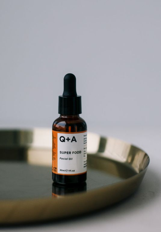 Масло для лица с витаминами и аминокислотами Q+A Super Food Facial Oil  30 мл
