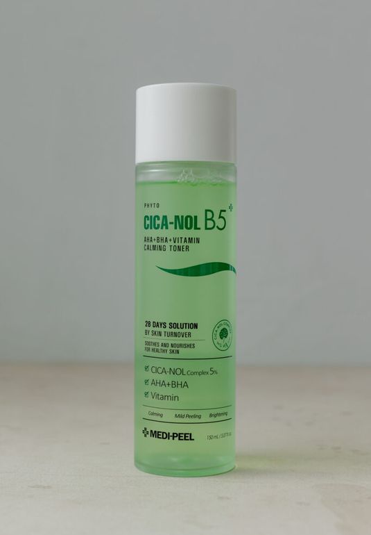 Тонер с кислотами и пантенолом MEDI-PEEL Phyto Cica-Nol B5 AHABHA Vitamin Calming Toner 150ml
