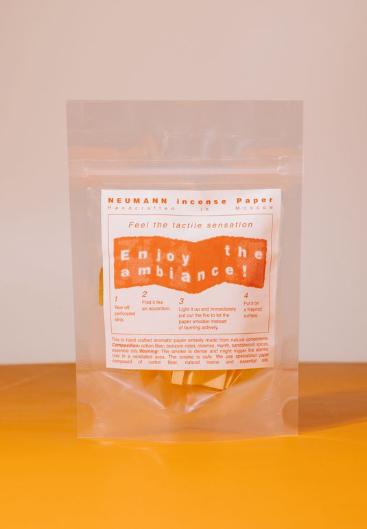 Ароматическая бумага для сжигания зиплок NEUMANN paper 25 шт