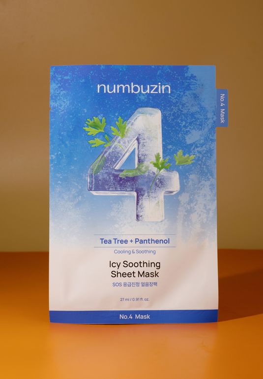 Охлаждающая маска numbuzin No.4 Icy Soothing Sheet Mask 27мл