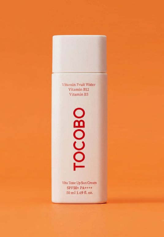 Солнцезащитный крем TOCOBO Vita Tone Up Sun Cream SPF50+ PA++++ 50мл