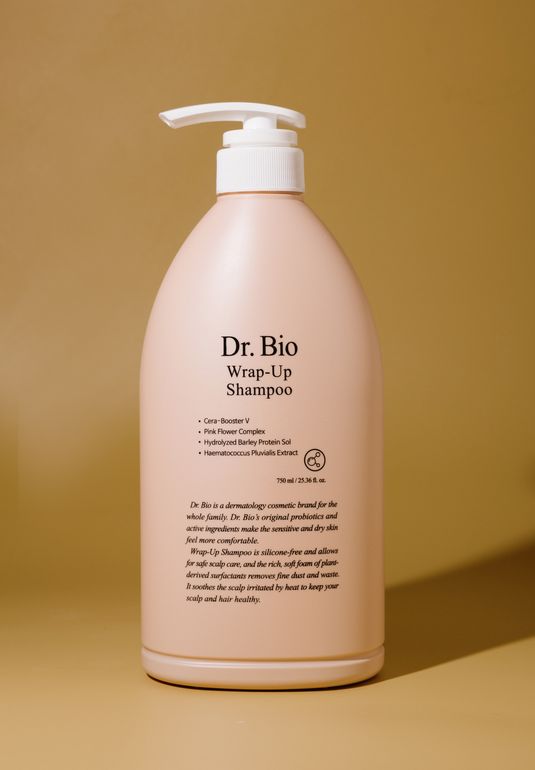 Шампунь универсальный, увлажняющий и придающий объем с пробиотиками Dr. Bio Wrap-Up Shampoo 750ml