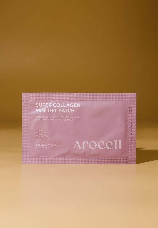 Коллагеновые гелевые патчи для глаз с ПДРН Arocell Super Collagen Eye Gel Patch 1,85g