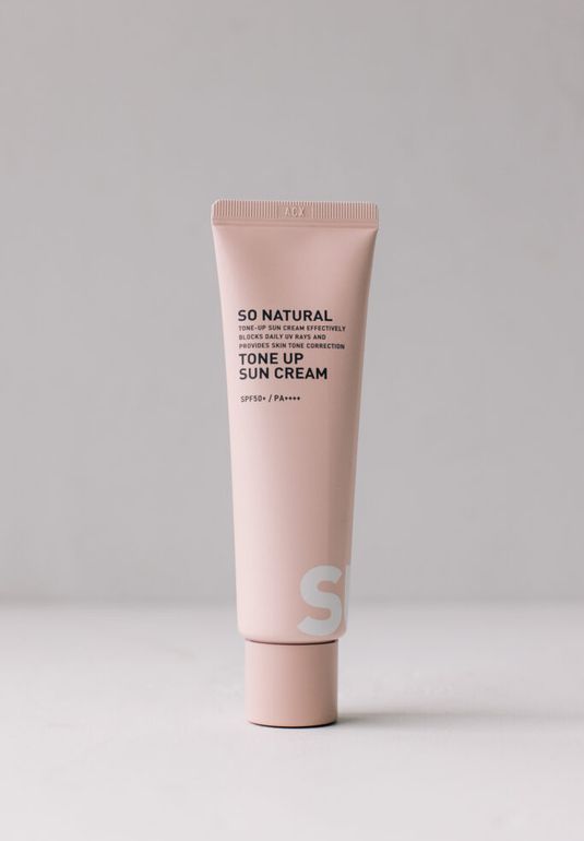 Тонирующий солнцезащитный крем So Natural Uv Pro Tone-Up Sun Cream 50ml