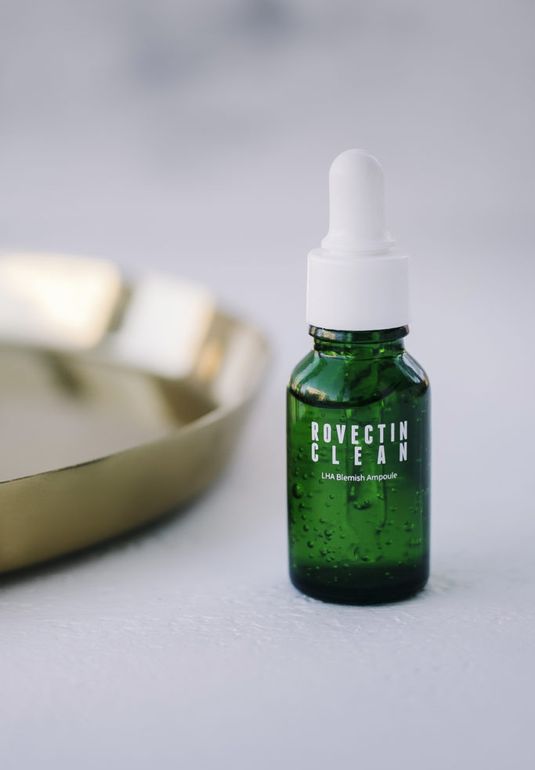 Сыворотка с LHA кислотой ROVECTIN Clean LHA Blemish Ampoule 15ml