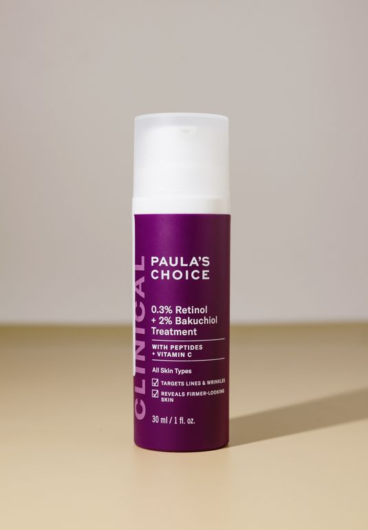 Многофункциональная сыворотка Paula's Choice Clinical 0.3% Retinol + 2% Bakuchiol Treatment 30ml