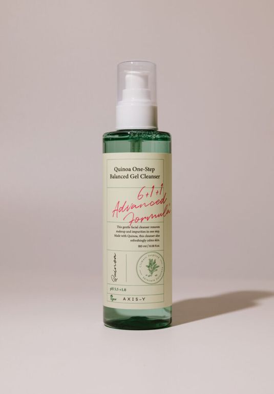 Универсальный очищающий гель для лица с киноа AXIS-Y Quinoa One-step Balanced Gel Cleanser 180ml