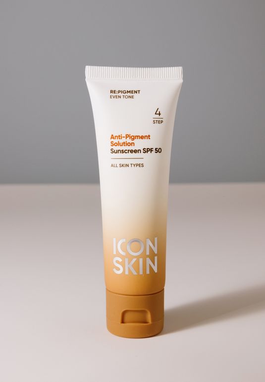Солнцезащитный крем ICON SKIN Anti-Pigment Solution Sunscreen SPF 50++ 50мл