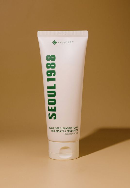 Пенка для умывания K-Secret Seoul 1988 Cleansing Foam: Pine Cica 1% + Probiotics 150ml