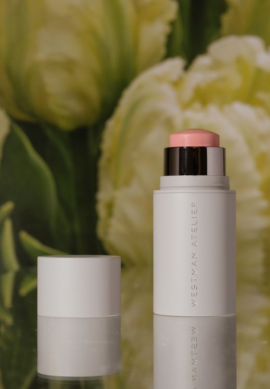 Кремовые румяна-карандаш [Coquette] Westman Atelier Mini Petite Baby Cheeks Lip + Cheek Cream Blush Stick 2,5г