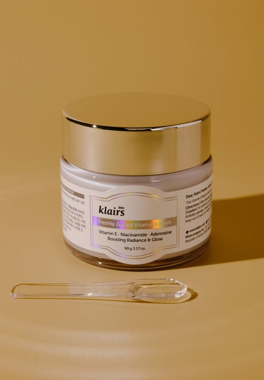 Несмываемая маска-крем с витамином Е KLAIRS Freshly Juiced Vitamin E Mask 90g