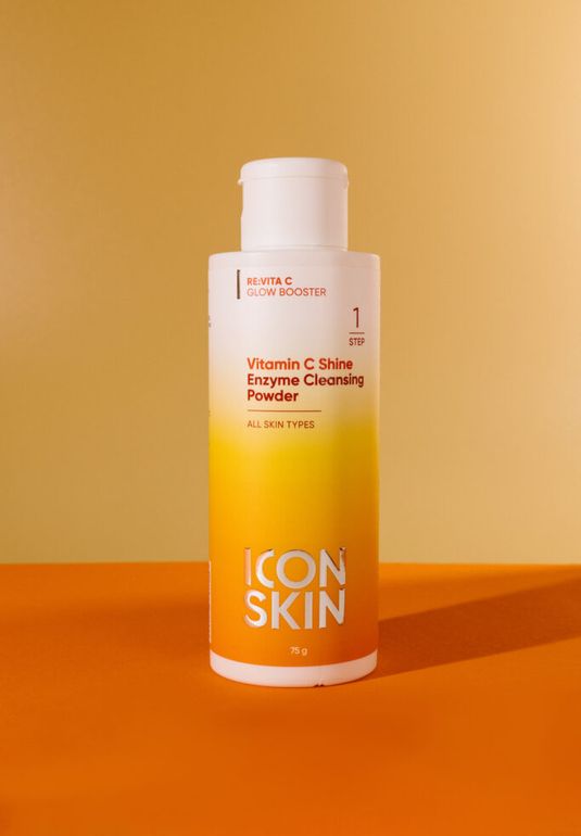 Энзимная пудра для умывания ICON SKIN Vitamin C Shine Enzyme Cleasing Powder 75g