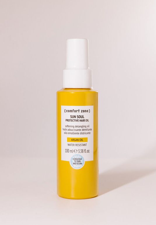 Водостойкое масло для защиты волос с маслом арганы Comfort Zone Sun Soul Protective Hair Oil 100ml