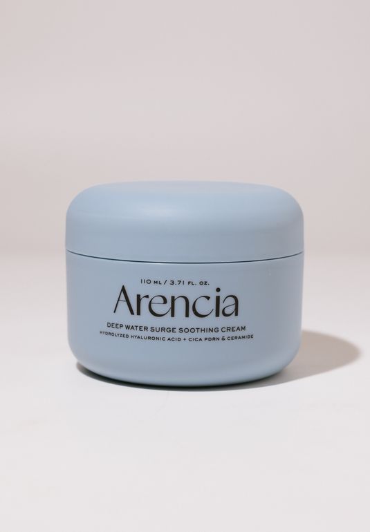 Успокаивающий крем для лица на основе ПДРН и пептидов Arencia Deep Water Surge Soothing Cream 110ml