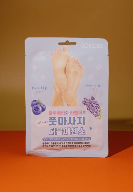 Расслабляющая маска для ног soflisse Foot Massage Double Essence mask 18ml