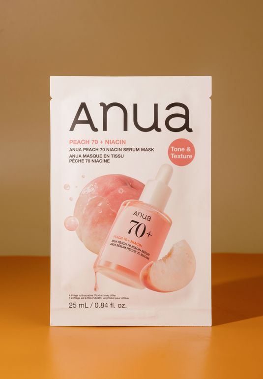 Увлажняющая тканевая маска Anua Peach 70 Niacin Serum Mask 25мл