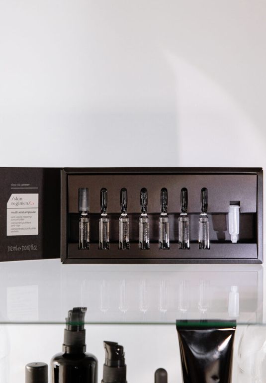 Ампулы с кислотами для обновления и омоложения Skin Regimen LX Multi Acid Ampoule - 7x2мл