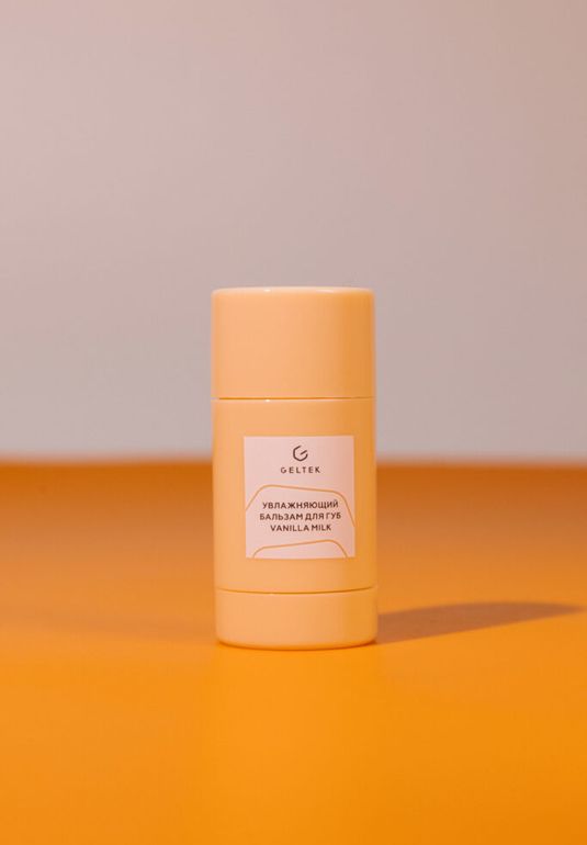 Увлажняющий бальзам для губ с ароматом ванильного молока Geltek Vanilla Milk 7г