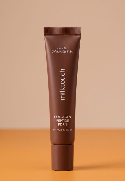 Оттеночный бальзам для губ [Caramel Fondue] milktouch Glow Up Collagen Lip Balm 15г