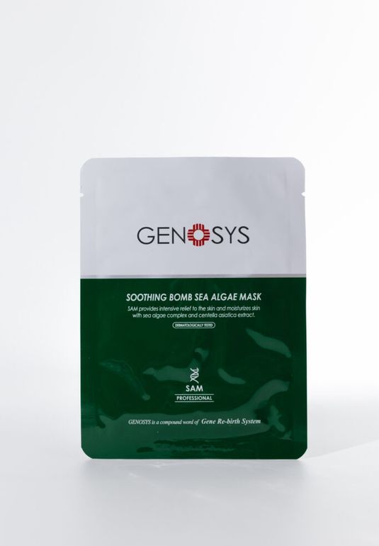 Маска с морскими водорослями Genosys Soothing Bomb Sea Algae Mask 25g