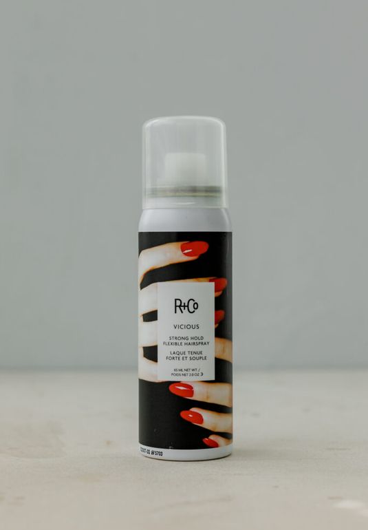 ЗАГУЛ спрей для укладки подвижной фиксации (тревел) R+Co VICIOUS Strong Hold Flexible Hairspray (travel) 65ml