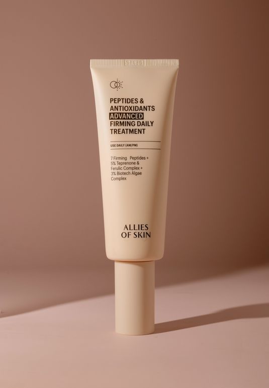 Усиленный укрепляющий пептидный крем с антиоксидантами ALLIES OF SKIN Peptides&Antioxidants Advanced Firming Daily Treatment 75мл