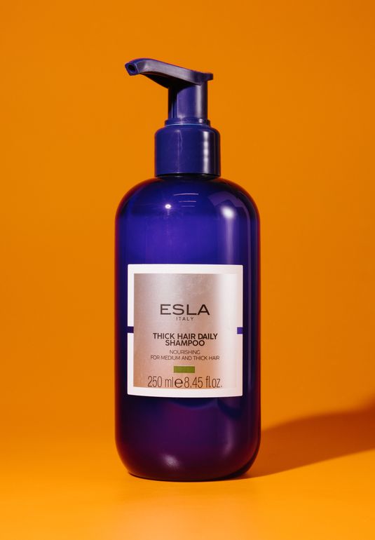 Питательный шампунь для густых волос ESLA Italy Thick Hair Daily Shampoo 250ml