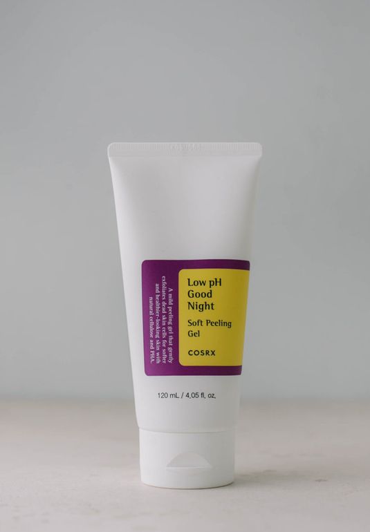 Нежный пилинг-гель на основе PHA кислоты, природного энзима папаина и бамбуковой пудры COSRX Good Night Low pH Soft Peeling Gel 120ml