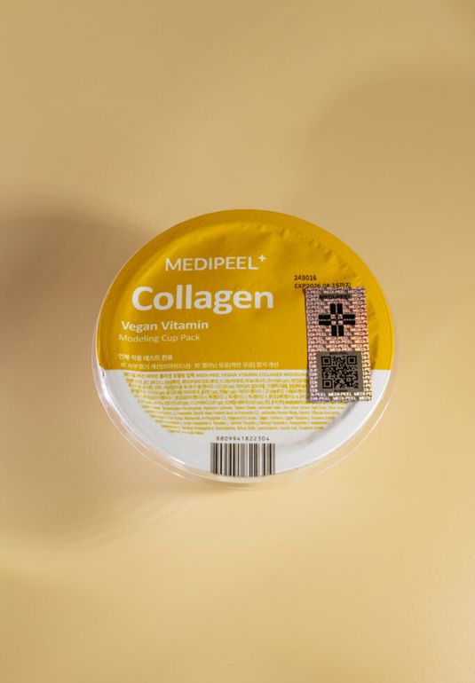 Почти даром// Витаминная альгинатная маска для сияния кожи MEDI-PEEL Vegan Vitamin Collagen Modeling Cup Pack 28г