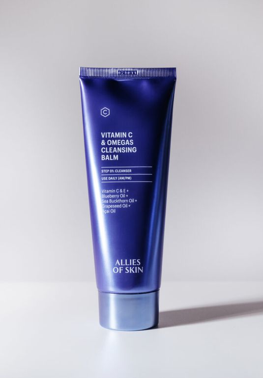 Очищающий гель-бальзам с витамином С и омега-комплексом ALLIES OF SKIN Vitamin C Omegas Cleansing Balm 100ml