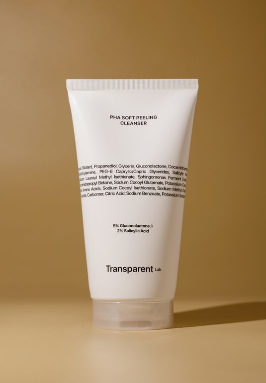 Мягкий очищающий гель-пилинг с PHA кислотами Transparent Lab Pha Soft Peeling Cleanser 150ml