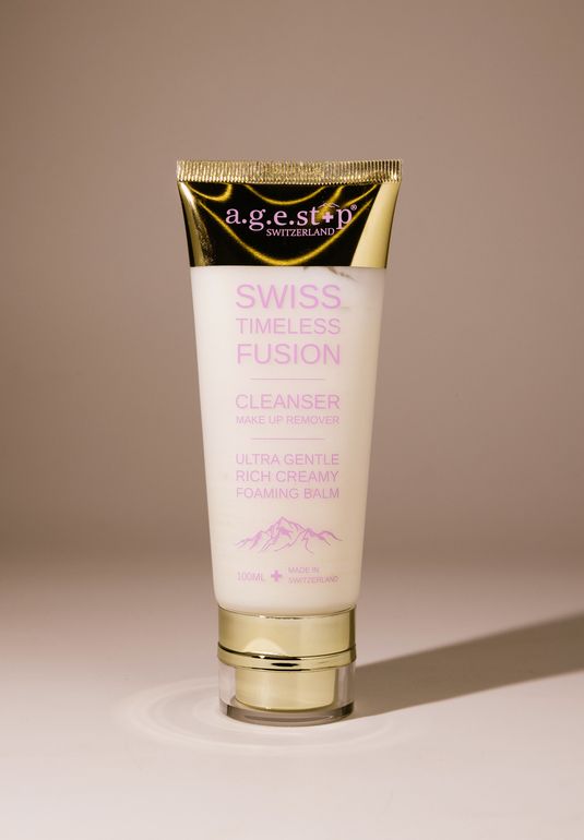 Пенящийся очищающий бальзам A.G.E.STOP SWITZERLAND Swiss Timeless Fusion Cleanser 100ml