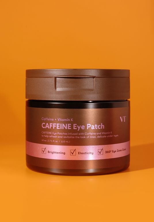 Тканевые патчи для век с кофеином и пептидами VT Caffeine Eye Patch (60шт) 170мл
