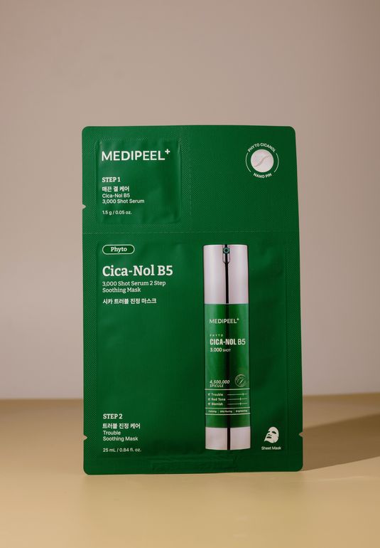 Двухступенчатая маска MEDI-PEEL Phyto Cica-Nol 3000 Shot Serum 2 Step Mask 25ml